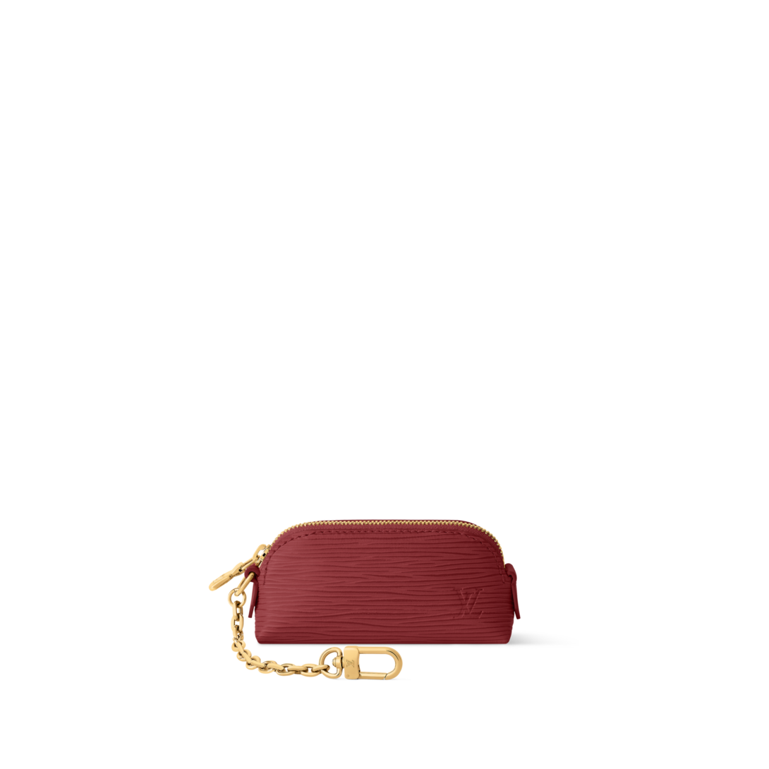 Cosmetic Lipstick Pouch Epi Leather - Women - Small Leather Goods